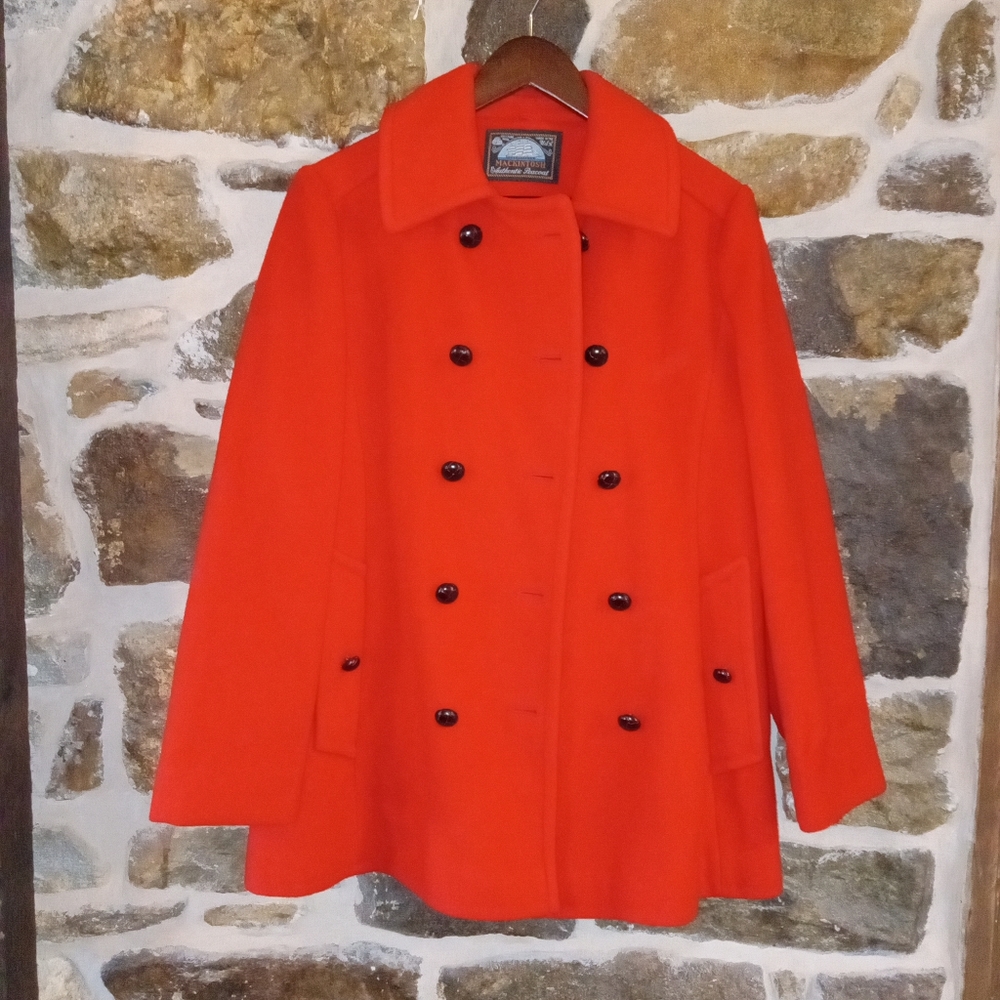 Womens Peacoat | Pure Wool | Authentic MACKINTOSH